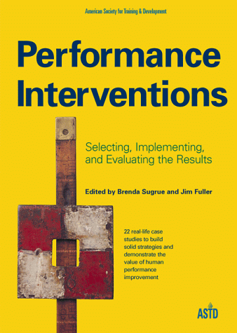 Book cover for Performance Intervetions