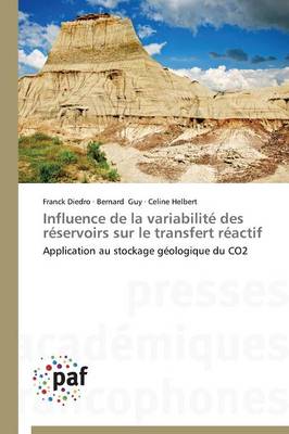 Book cover for Influence de la Variabilite Des Reservoirs Sur Le Transfert Reactif