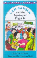 Book cover for Cam Jansen and the Mystery of Flight 54