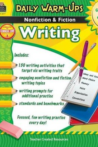 Cover of Nonfiction & Fiction Writing Grd 4
