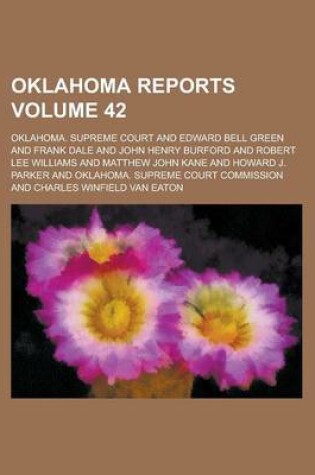 Cover of Oklahoma Reports Volume 42