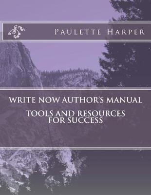 Book cover for Write Now Authors Manual