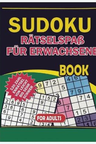 Cover of Sudoku Ratselspass fur Erwachsene