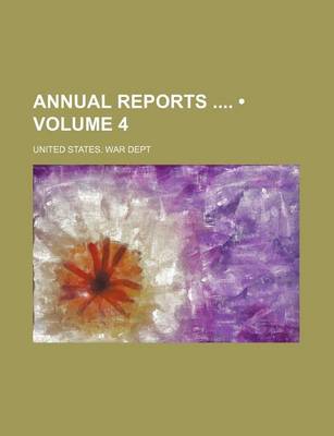 Book cover for Annual Reports (Volume 4)