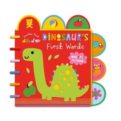 Book cover for Dinosaur's First Words