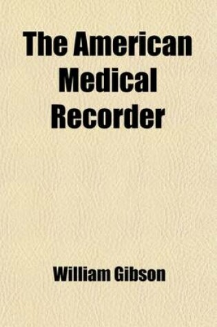 Cover of The American Medical Recorder Volume 5