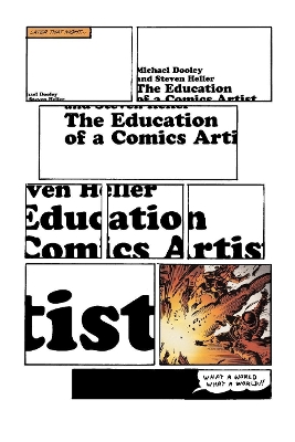 Book cover for The Education of a Comics Artist