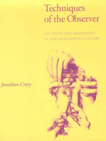 Cover of Techniques of the Observer
