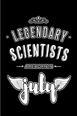 Book cover for Legendary Scientists are born in July