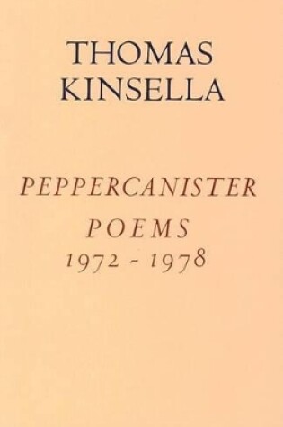 Cover of Peppercanister Poems 1972-1978