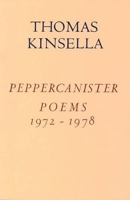 Book cover for Peppercanister Poems 1972-1978