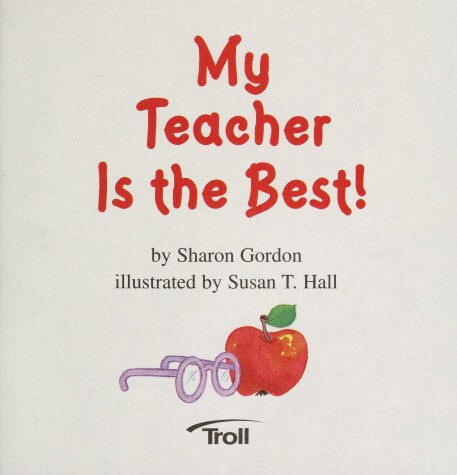 Cover of My Teacher is the Best