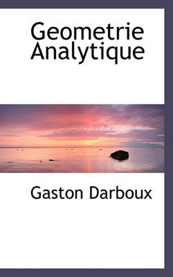 Book cover for Geometrie Analytique