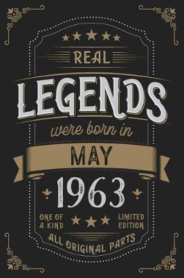 Book cover for Real Legendes were born in May 1963