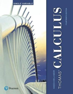 Book cover for Thomas' Calculus, Single Variable Plus Mymathlab with Pearson Etext -- Access Card Package