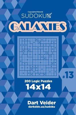 Cover of Sudoku Galaxies - 200 Logic Puzzles 14x14 (Volume 13)