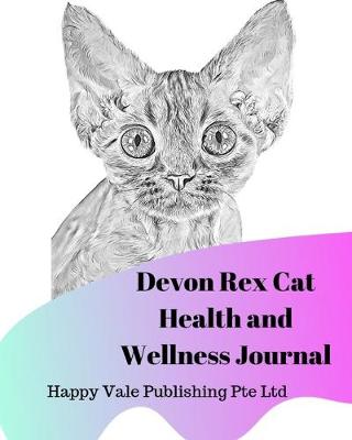 Book cover for Devon Rex Cat Health and Wellness Journal