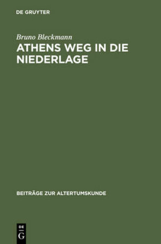 Cover of Athens Weg in Die Niederlage