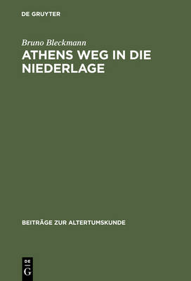 Book cover for Athens Weg in Die Niederlage