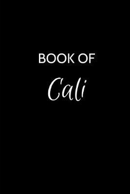 Book cover for Book of Cali