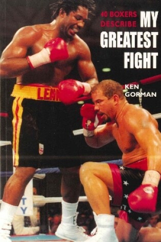 Cover of My Greatest Fight