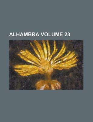 Book cover for Alhambra Volume 23