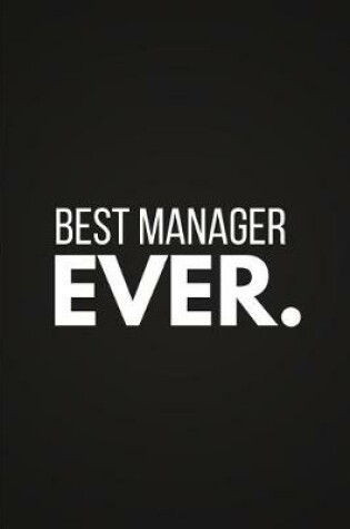 Cover of Best Manager Ever