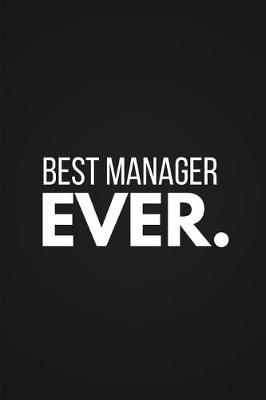 Book cover for Best Manager Ever