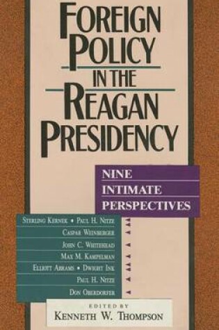 Cover of Foreign Policy in the Reagan Presidency