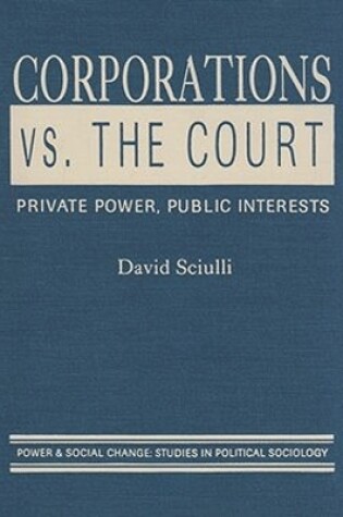 Cover of Corporations vs. The Court