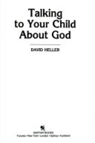 Cover of Talking to Your Child about God