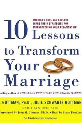 Cover of Ten Lessons to Transform Your Marriage