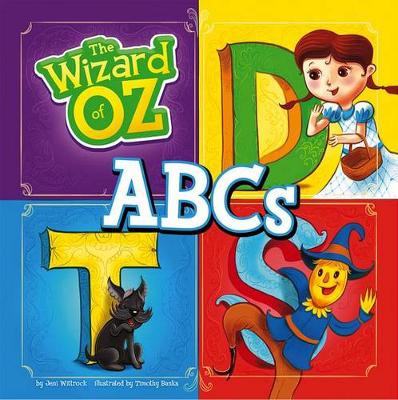 Book cover for The Wizard of Oz ABCs