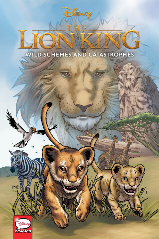 Book cover for Disney The Lion King: Wild Schemes and Catastrophes (Graphic Novel)