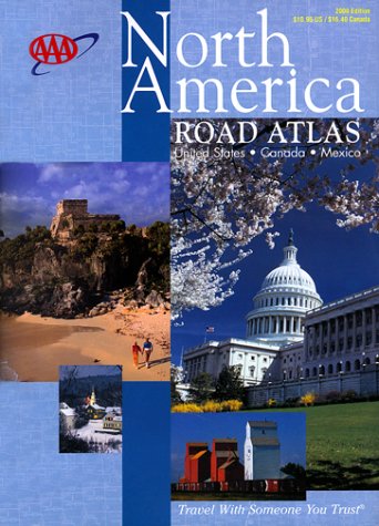 Book cover for AAA North America Road Atlas