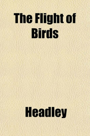 Cover of The Flight of Birds