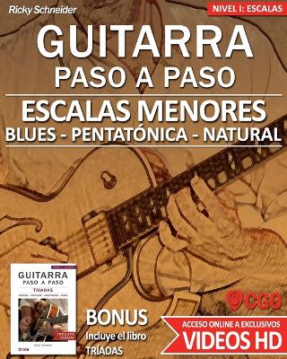 Cover of Escalas Menores - Guitarra Paso a Paso - con VIDEOS HD