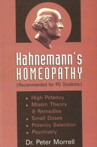 Cover of Hahnemann's Homoeopathy