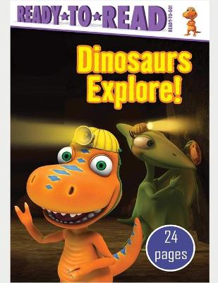 Book cover for Dinosaurs Explore!