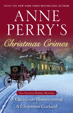Book cover for Anne Perry's Christmas Crimes