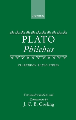 Book cover for Plato: Philebus