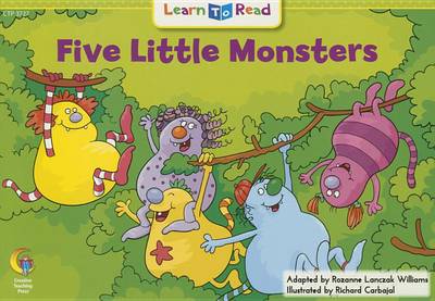 Book cover for 5 Little Monsters