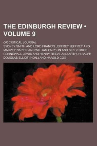 Cover of The Edinburgh Review (Volume 9); Or Critical Journal