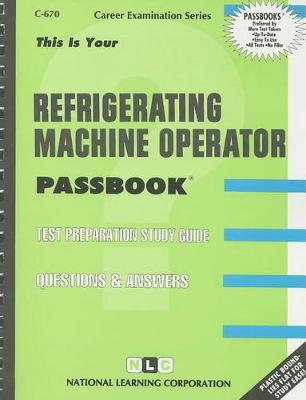 Book cover for Refrigerating Machine Operator