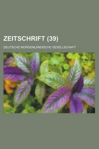 Cover of Zeitschrift (39)