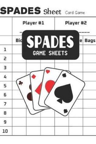 Cover of Spades Game Sheets