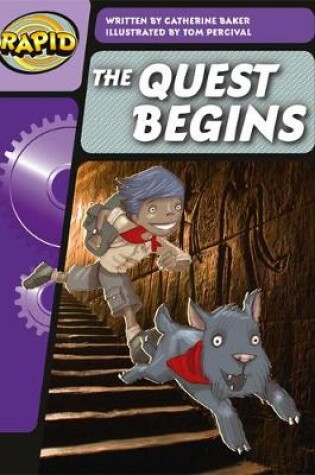Cover of Rapid Phonics The Quest Begins Step 3 (Fiction) 3-pack