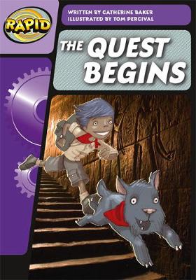 Cover of Rapid Phonics The Quest Begins Step 3 (Fiction) 3-pack