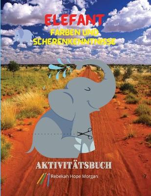 Book cover for Elefant Farben und Scherenkenntnisse Aktivitatsbuch