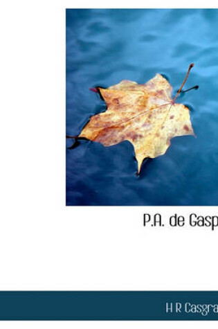 Cover of P.A. de Gasp